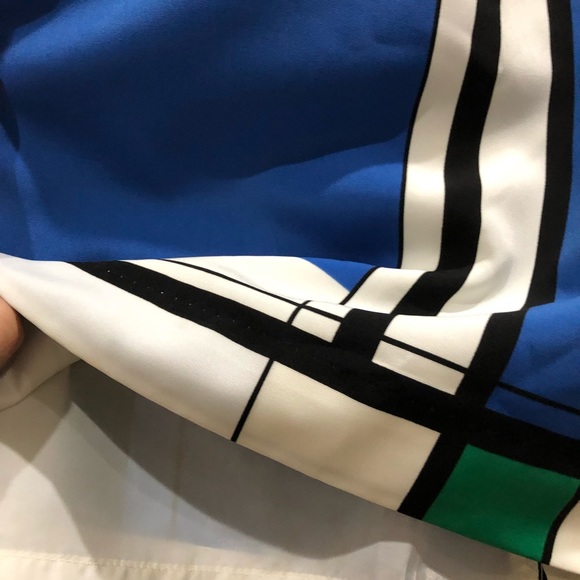 Women’s Worthington geometric lined skirt - Picture 3 of 6